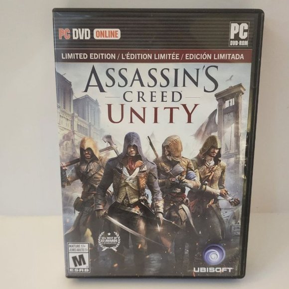 Assassin's Creed Unity Limited Edition PC video game 2014 5 discs - Picture 1 of 4